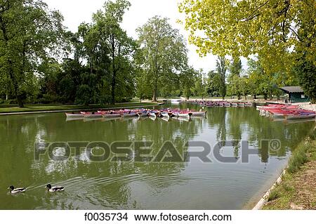 France, Paris, small boat on lac Daumesnil View Large Photo Image Picture - France, Paris, small boat on lac Daumesnil. Fotosearch