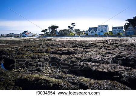 France, Pays de la Loire, Piriac-sur-Mer, seaside View Large Photo Image Picture - France, Pays de la Loire, Piriac-sur-Mer, seaside. Fotosearch