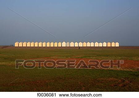 France, Picardie, Cayeux sur Mer, beach hut View Large Photo Image Stock Image - France, Picardie, Cayeux sur Mer, beach hut. Fotosearch