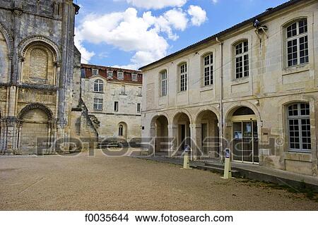 France, Poitou Charentes, Saintes, abbaye aux dames View Large Photo Image Picture - France, Poitou Charentes, Saintes, abbaye aux dames. Fotosearch