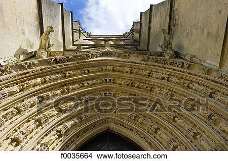 Picture - France, Poitou Charentes, Saintes, Saint Pierre cathedral. Fotosearch