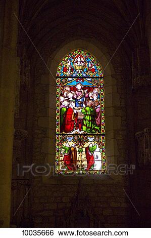Stock Photograph - France, Poitou Charentes, Saintes, Saint Pierre cathedral. Fotosearch