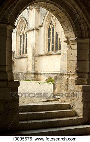 France, Poitou Charentes, Saintes, cloister of Saint Pierre cathedral View Large Photo Image Stock Photograph - France, Poitou Charentes, Saintes, cloister of Saint Pierre cathedral. Fotosearch