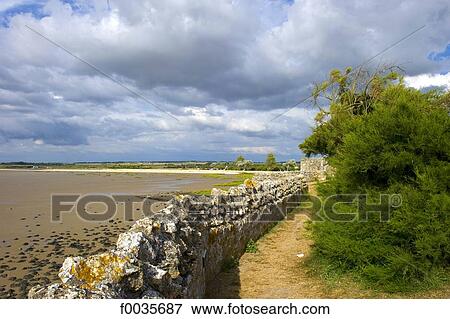 France, Poitou Charentes, Talmont sur Gironde, ramparts of the fortified village View Large Photo Image Stock Photo - France, Poitou Charentes, Talmont sur Gironde, ramparts of the fortified village. Fotosearch