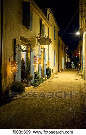 France, Poitou Charentes, Talmont sur Gironde by night View Large Photo Image Stock Photo - France, Poitou Charentes, Talmont sur Gironde by night. Fotosearch