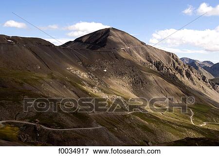 Stock Photo - France, Provence, col de Restefond. Fotosearch