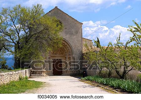 France, Provence, Ganagobie, the abbey View Large Photo Image Stock Photography - France, Provence, Ganagobie, the abbey. Fotosearch