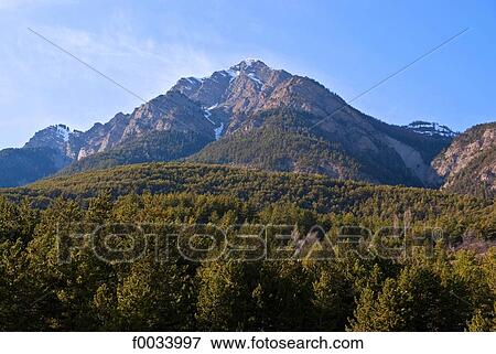 France, Provence, Jausiers, Pointe Fine View Large Photo Image Stock Photo - France, Provence, Jausiers, Pointe Fine. Fotosearch