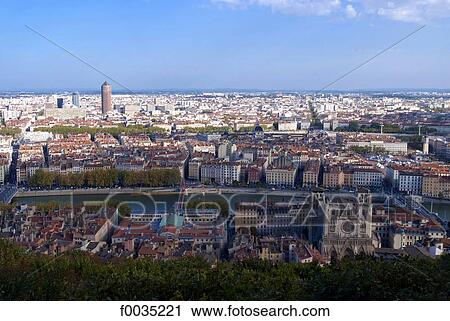 France, Rhone Alpes, Lyon, basilica of Fourviere View Large Photo Image Stock Image - France, Rhone Alpes, Lyon, basilica of Fourviere. Fotosearch