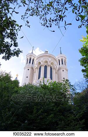 France, Rhone Alpes, Lyon, basilica of Fourviere View Large Photo Image Stock Image - France, Rhone Alpes, Lyon, basilica of Fourviere. Fotosearch