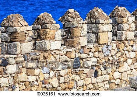 Greece, Crete, Heraklion, venitian fort, detail View Large Photo Image Stock Image - Greece, Crete, Heraklion, venitian fort, detail. Fotosearch