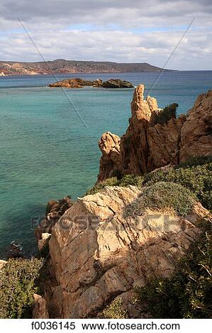 Greece, Crete, Vai beach View Large Photo Image Stock Photography - Greece, Crete, Vai beach. Fotosearch