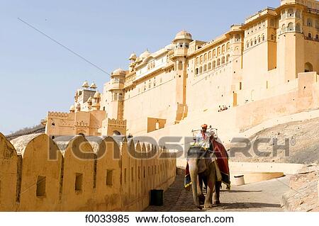 India, Rajasthan, Jaipur, Amber fort View Large Photo Image Stock Photography - India, Rajasthan, Jaipur, Amber fort. Fotosearch