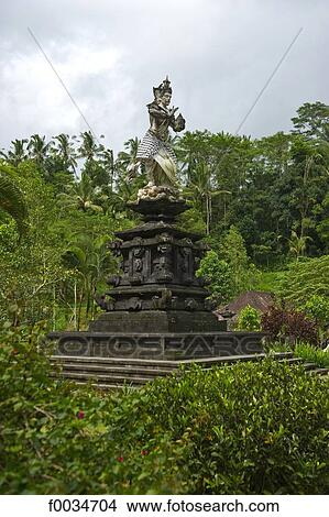 Indonesia, Bali, near Ubud, Tirta Empul temple, statue View Large Photo Image Picture - Indonesia, Bali, near Ubud, Tirta Empul temple, statue. Fotosearch