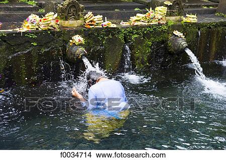 Indonesia, Bali, near Ubud, Tirta Empul temple, sacred public bath View Large Photo Image Picture - Indonesia, Bali, near Ubud, Tirta Empul temple, sacred public bath. Fotosearch
