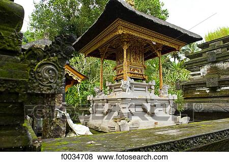 Indonesia, Bali, near Ubud, Tirta Empul temple View Large Photo Image Stock Photo - Indonesia, Bali, near Ubud, Tirta Empul temple. Fotosearch