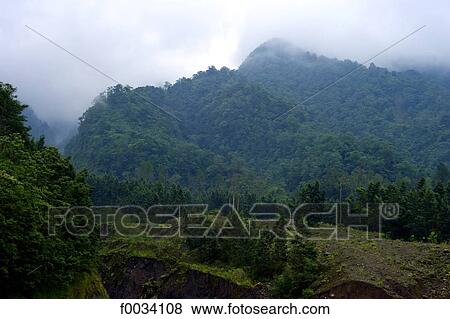 Indonesia, Java, mount Merapi View Large Photo Image Stock Photo - Indonesia, Java, mount Merapi. Fotosearch