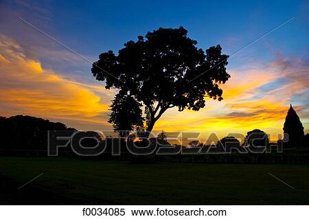 Indonesia, Java, Yogyakarta, Prambanan temple by night View Large Photo Image Stock Photography - Indonesia, Java, Yogyakarta, Prambanan temple by night. Fotosearch
