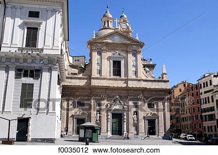 Italy, Liguria, Genoa, church of Jesus and Saints Ambrose and Andrew View Large Photo Image Stock Image - Italy, Liguria, Genoa, church of Jesus and Saints Ambrose and Andrew. Fotosearch