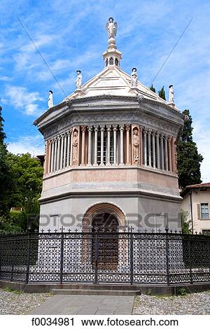 Italy, Lombardy, Bergamo, baptistry View Large Photo Image Stock Image - Italy, Lombardy, Bergamo, baptistry. Fotosearch