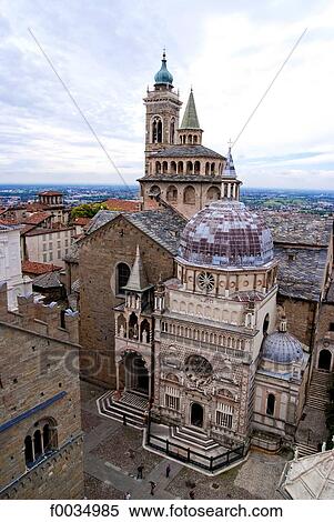 Italy, Lombardy, Bergamo, Cappella Coleoni View Large Photo Image Stock Photography - Italy, Lombardy, Bergamo, Cappella Coleoni. Fotosearch