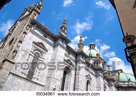 Italy, Lombardy, Como, cathedral View Large Photo Image Stock Image - Italy, Lombardy, Como, cathedral. Fotosearch
