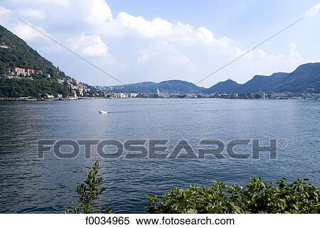 Italy, Lombardy, Como View Large Photo Image Stock Photography - Italy, Lombardy, Como. Fotosearch