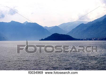 Stock Photo - Italy, Lombardy, lake Como. Fotosearch