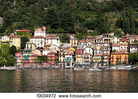 Italy, Lombardy, lake Como, Varenna View Large Photo Image Stock Image - Italy, Lombardy, lake Como, Varenna. Fotosearch