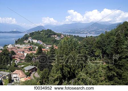 Italy, Lombardy, Laveno-Mombello, lake Maggiore View Large Photo Image Stock Image - Italy, Lombardy, Laveno-Mombello, lake Maggiore. Fotosearch