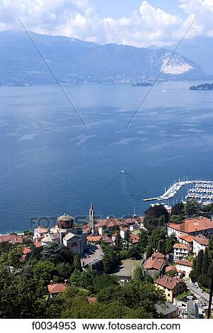 Italy, Lombardy, Laveno-Mombello, lake Maggiore View Large Photo Image Stock Image - Italy, Lombardy, Laveno-Mombello, lake Maggiore. Fotosearch