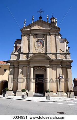 Italy, Piedmont, Arborio, church View Large Photo Image Stock Image - Italy, Piedmont, Arborio, church. Fotosearch