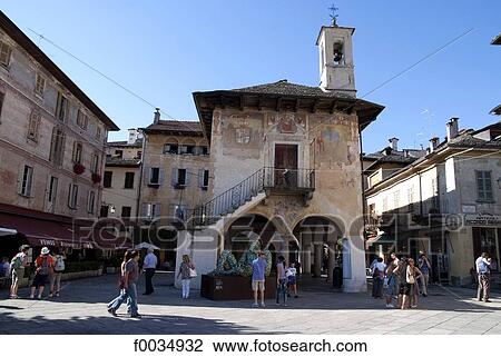 Italy, Piedmont, lake and village of Orta San Guilio View Large Photo Image Stock Image - Italy, Piedmont, lake and village of Orta San Guilio. Fotosearch