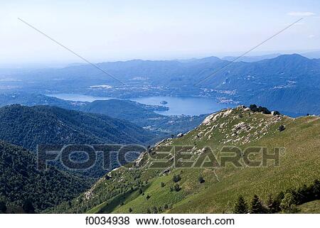 Stock Photo - Italy, Piedmont, lake Orta. Fotosearch