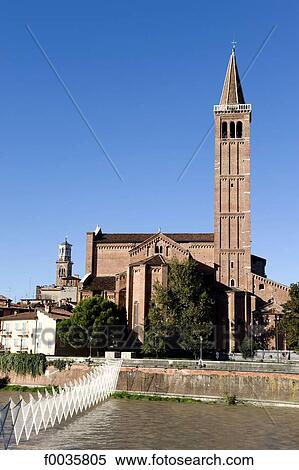 Italy, Verona, Sant'Anastasia church View Large Photo Image Stock Photography - Italy, Verona, Sant'Anastasia church. Fotosearch