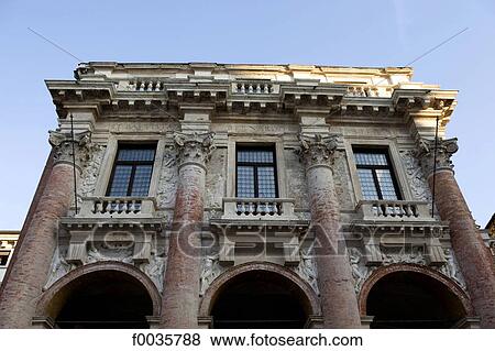 Italy, Vicenza, piazza dei signori, loggia del capitanio View Large Photo Image Stock Photo - Italy, Vicenza, piazza dei signori, loggia del capitanio. Fotosearch