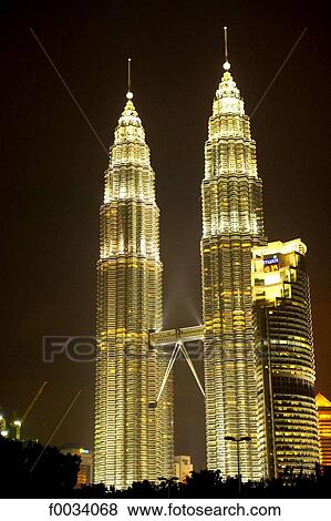 Malaysia, Kuala Lumpur, Petronas towers View Large Photo Image Stock Photo - Malaysia, Kuala Lumpur, Petronas towers. Fotosearch