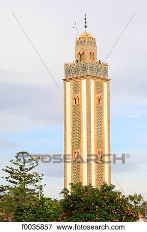 Stock Photo - Morocco, Agadir, the mosque. Fotosearch
