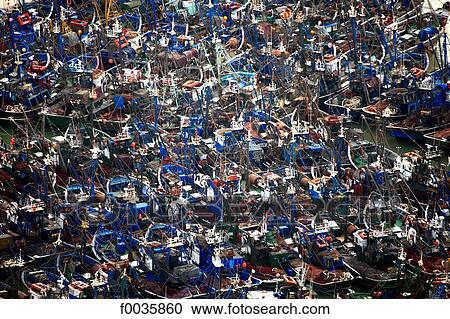 Stock Image - Morocco, Agadir, the port. Fotosearch