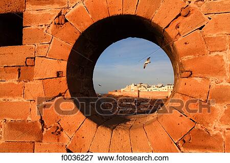 Morocco, Essaouira, fortifications View Large Photo Image Stock Photo - Morocco, Essaouira, fortifications. Fotosearch