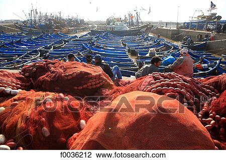 Morocco, Essaouira, the port View Large Photo Image Stock Image - Morocco, Essaouira, the port. Fotosearch