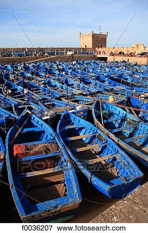 Morocco, Essaouira, the port View Large Photo Image Stock Photo - Morocco, Essaouira, the port. Fotosearch