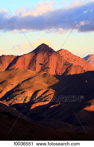 Stock Image - Morocco, High Atlas, near Ourzazate. Fotosearch