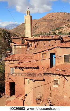 Morocco, High Atlas, near Ourzazate View Large Photo Image Stock Image - Morocco, High Atlas, near Ourzazate. Fotosearch