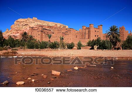 Morocco, High Atlas, near Ourzazate, Ait-Ben-Haddou View Large Photo Image Stock Photo - Morocco, High Atlas, near Ourzazate, Ait-Ben-Haddou. Fotosearch