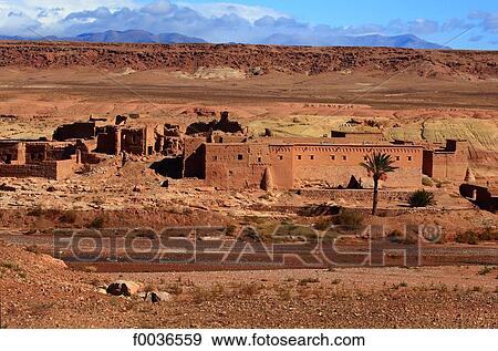 Morocco, High Atlas, near Ourzazate, Aguilal View Large Photo Image Stock Photo - Morocco, High Atlas, near Ourzazate, Aguilal. Fotosearch