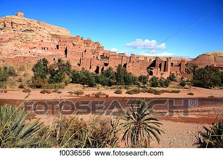 Morocco, High Atlas, near Ourzazate, Ait-Ben-Haddou View Large Photo Image Stock Photograph - Morocco, High Atlas, near Ourzazate, Ait-Ben-Haddou. Fotosearch