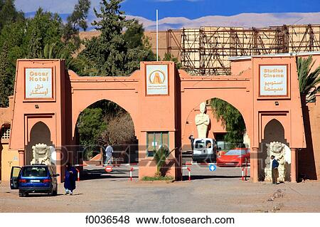 Morocco, High Atlas, Ouarzazate, film studio View Large Photo Image Stock Photo - Morocco, High Atlas, Ouarzazate, film studio. Fotosearch