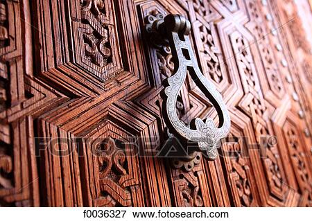 Morocco, Marrakech, door View Large Photo Image Stock Photo - Morocco, Marrakech, door. Fotosearch