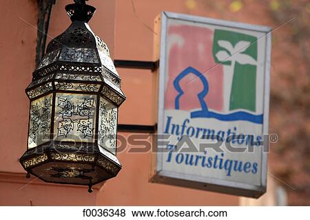 Stock Photo - Morocco, Marrakech, lantern. Fotosearch